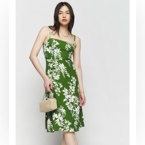 Reformation Afternoon Dress - Green Size 6